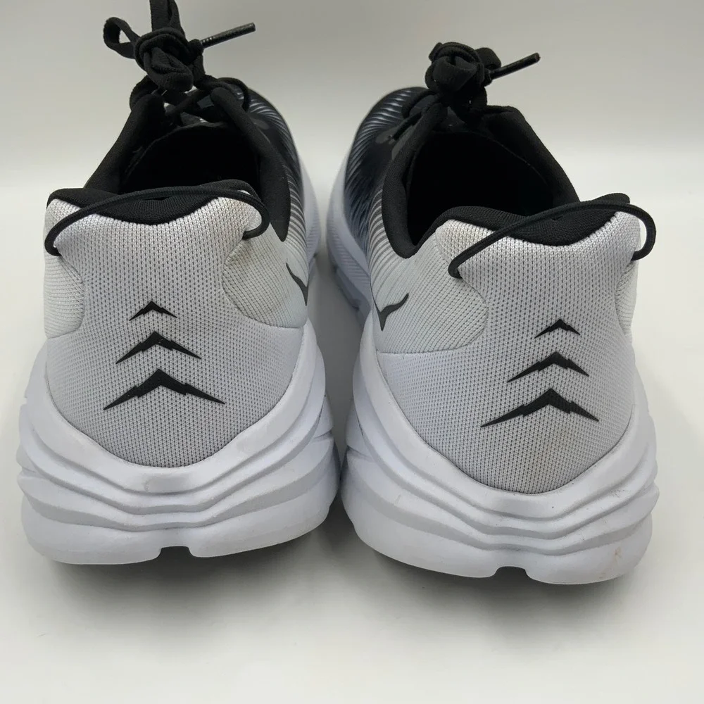 Hoka Rincon 3 Men's Running Shoes Black White Lightweight Size XX‎